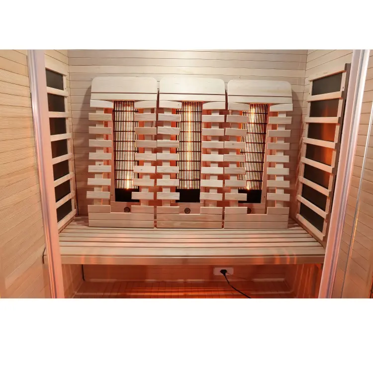 OPEN Trzyosobowa Sauna na podczerwień infrared 150x120x200cm SANOTECHNIK J20150