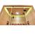 OPEN Trzyosobowa Sauna na podczerwień infrared 150x120x200cm SANOTECHNIK J20150