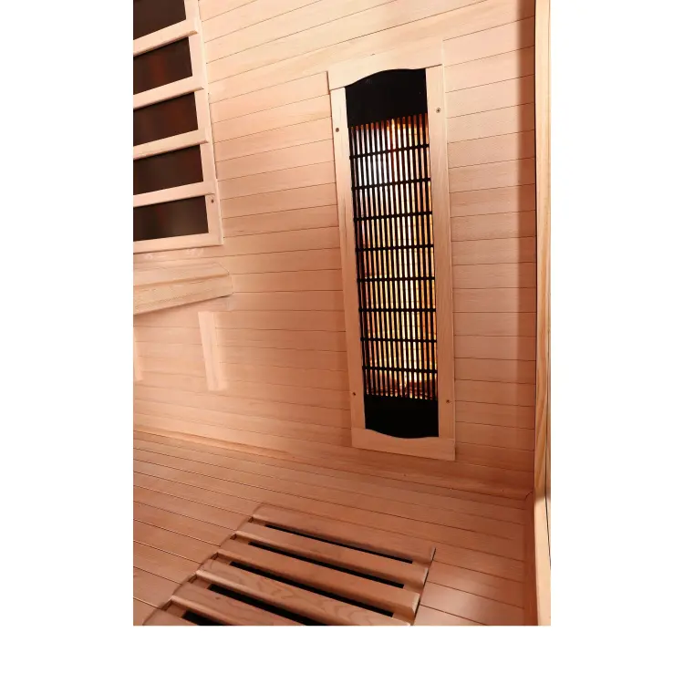 OPEN Trzyosobowa Sauna na podczerwień infrared 150x120x200cm SANOTECHNIK J20150