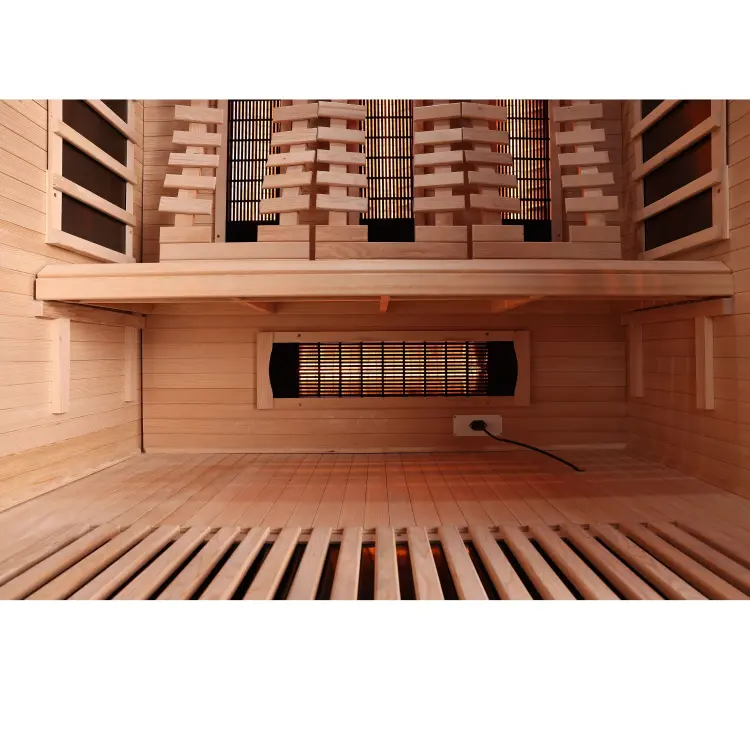 OPEN Trzyosobowa Sauna na podczerwień infrared 150x120x200cm SANOTECHNIK J20150