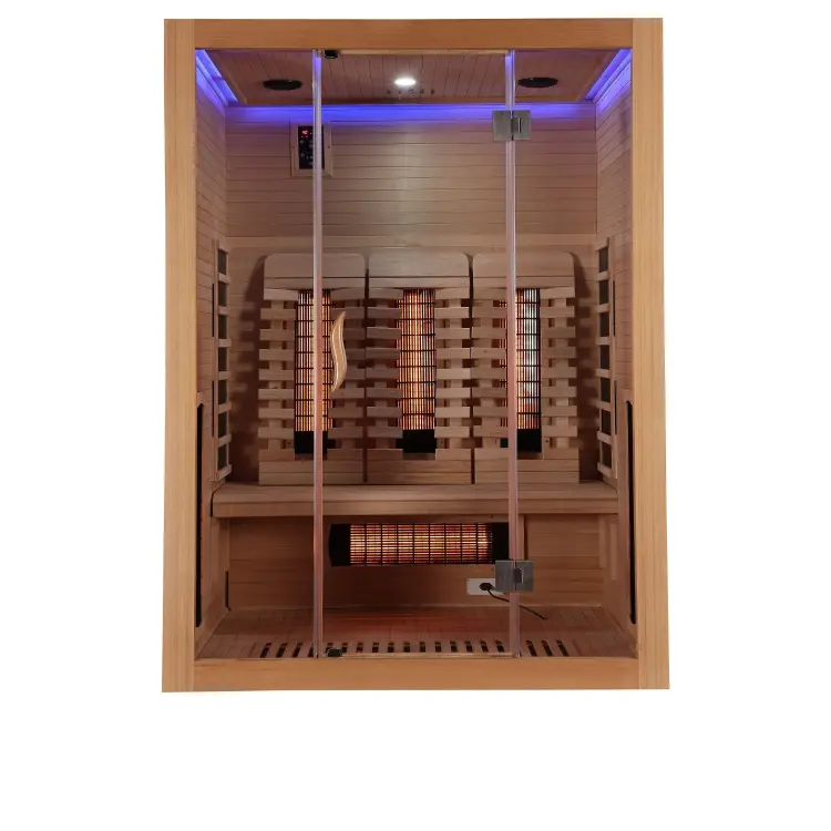 OPEN Trzyosobowa Sauna na podczerwień infrared 150x120x200cm SANOTECHNIK J20150