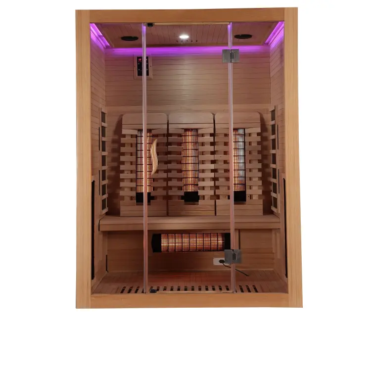 OPEN Trzyosobowa Sauna na podczerwień infrared 150x120x200cm SANOTECHNIK J20150