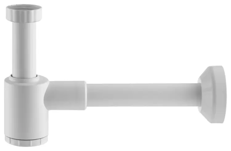 CRONO Syfon umywalkowy 5/4", DN32, biały 151.108.0
