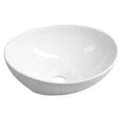 Aqualine Umywalka nablatowa 42x15x34 cm  49412