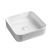 BLADE umywalka ceramiczna nablatowa 40x11,5x40 cm, bez przelewu WH050