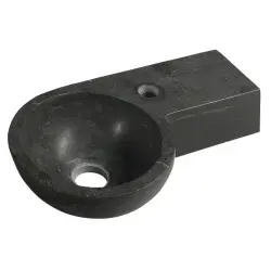 BLOK Umywalka kamienna 40x10x23 cm antracyt 2401-32