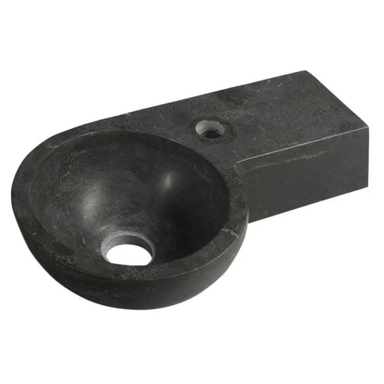 BLOK Umywalka kamienna 40x10x23 cm antracyt 2401-32