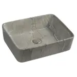 DALMA umywalka ceramiczna 48x13x38 cm, grigio MM513