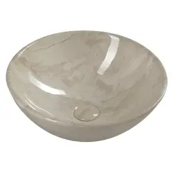 DALMA umywalka ceramiczna  ⌀42x16,5 cm marfil	MM127