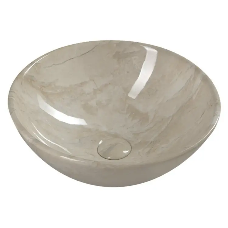 DALMA umywalka ceramiczna ⌀42x16,5 cm marfil MM127