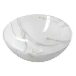 DALMA umywalka ceramiczna  ⌀42x16,5 cm carrara MM117