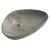 DALMA umywalka ceramiczna 58,5x39 cm grigio MM213