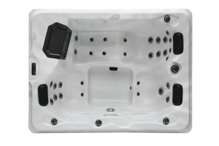 Basen ogrodowy zewnętrzne JACUZZI, 3 osobowe ze schodkami i pokrywą - SPA52