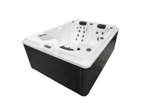 Basen ogrodowy zewnętrzne JACUZZI, 3 osobowe ze schodkami i pokrywą - SPA52