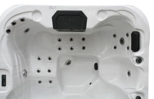 Basen ogrodowy zewnętrzne JACUZZI, 5 osobowe ze schodkami i pokrywą - SPA54