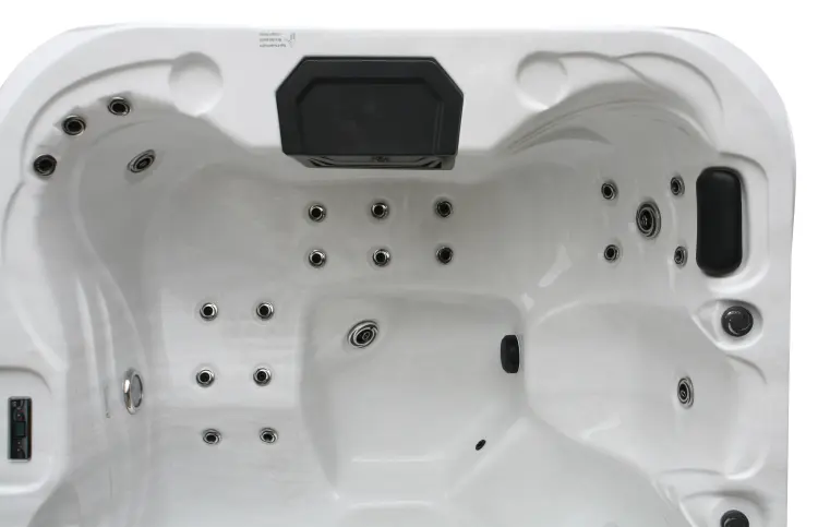 Basen ogrodowy zewnętrzne JACUZZI, 5 osobowe ze schodkami i pokrywą - SPA54