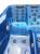 Basen ogrodowy zewnętrzny 3 osobowy JACUZZI - MODENA, ze schodkami i pokrywą, niebieski SPA09