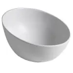 DOME OBLIQUO umywalka ceramiczna nablatowa 44,5x26,5 cm WH031