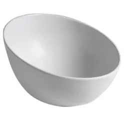DOME OBLIQUO umywalka ceramiczna nablatowa 44,5x26,5 cm WH031