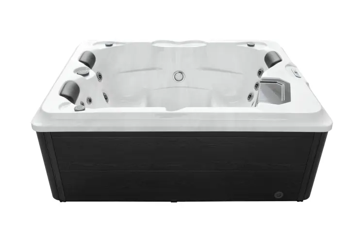 Basen ogrodowy zewnętrzny 3 osobowy JACUZZI - DIABLO, ze schodkami i pokrywą biały - SPA56