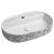 INFINITY OVAL umywalka ceramiczna nablatowa, 60x40 cm, terrazzo 10NF65060-2L-TRZ