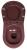INFINITY miska WC wisząca, Rimless, 36,5x53cm, Maroon Red mat 10NF02005-2R  od góry