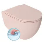 INFINITY miska WC wisząca, Rimless, 36,5x53cm, salmon 10NF02005-2S