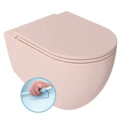 INFINITY miska WC wisząca, Rimless, 36,5x53cm, salmon 10NF02005-2S