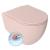 INFINITY miska WC wisząca, Rimless, 36,5x53cm, salmon 10NF02005-2S