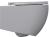 INFINITY miska WC wisząca, Rimless, 36,5x53cm, stone grey 10NF02005-2V zbok