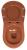 INFINITY miska WC wisząca, Rimless, 36,5x53cm, terracotta 10NF02005-2U  z góry
