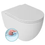 INFINITY miska WC wisząca, Rimless, 36,5x53cm, biały 10NF02004