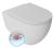 INFINITY miska WC wisząca, Rimless, 36,5x53cm, biały mat 10NF02005-2L