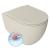 INFINITY miska WC wisząca, Rimless, 36,5x53cm, Ivory 10NF02005-2K