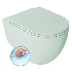 INFINITY miska WC wisząca, Rimless, 36,5x53cm, mint 10NF02004-2T