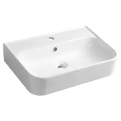 SISTEMA U umywalka ceramiczna 55x38 cm, biała 10PL53055