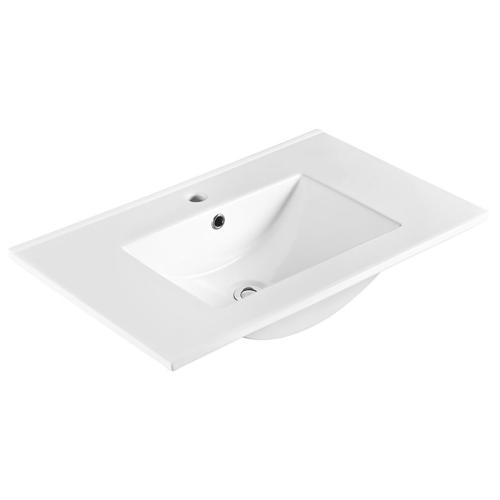 SLIM umywalka ceramiczna, meblowa, 70x46,5 cm, biała 1601-70