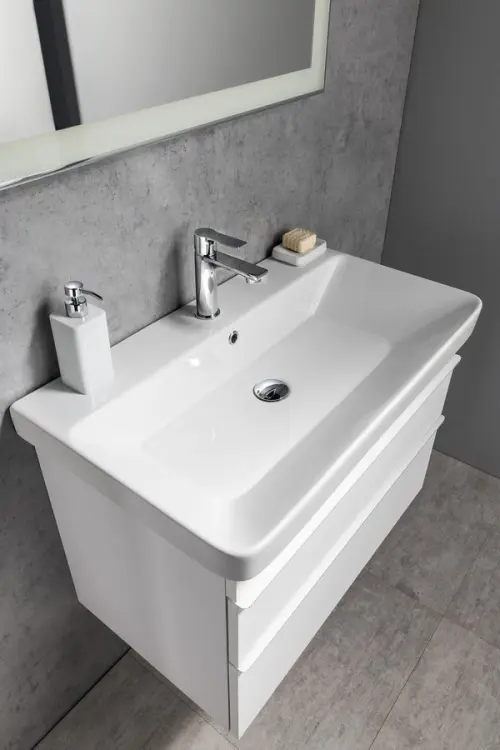 THALIE umywalka meblowa prostokątna ceramiczna 80x46 TH11080 aranżacja