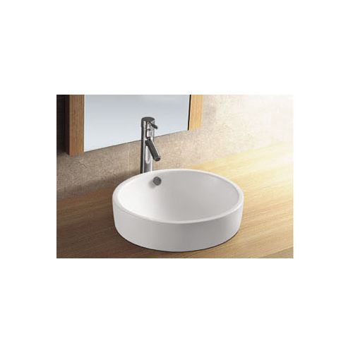 Umywalka ceramiczna meblowa okrągła 46x19 cm K910