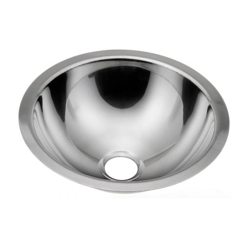Umywalka ze stali nierdzewnej wpuszczana w blat średnica 35,5 cm 13029.B