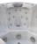 Basen ogrodowy zewnętrzny 5 osobowy JACUZZI - HAWAI, z pokrywą i schodkami biały marmur SPA16