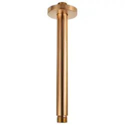  Ramię deszczowni sufitowe 20 cm okrągłe miedź mat 1205-05PG