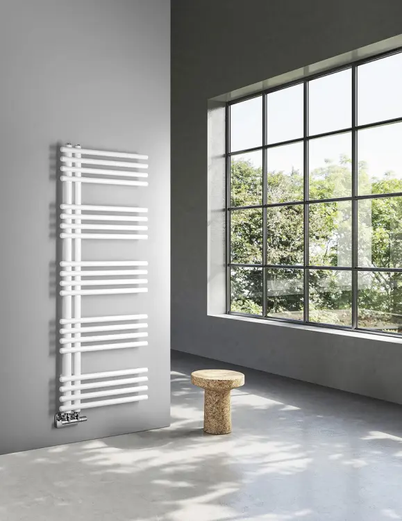NYMPHA grzejnik łazienkowy 500x1250 mm 518W LLN125W wizualizacja