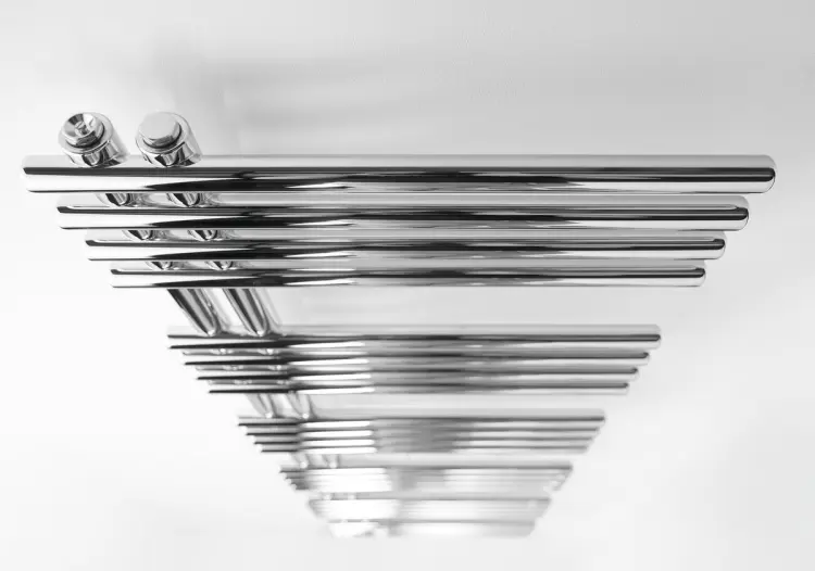 NYMPHA grzejnik łazienkowy 500x1520 mm 419W chrom LLN152 z góry