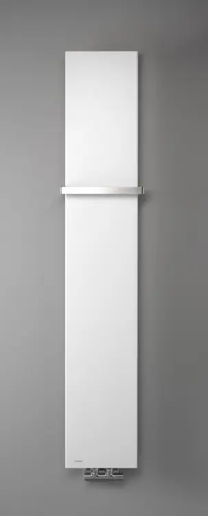 SMARTELLA Grzejnik łazienkowy dekoracyjny 250x1490 mm 403W biały mat MI1427 aranżacja