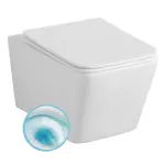 PORTO WC wiszące, Vortex Rimless, 35,5x52 cm, biały PZ102V