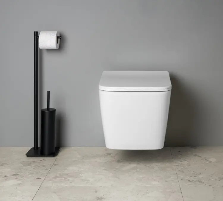PORTO WC wiszące, Vortex Rimless, 35,5x52 cm, biały PZ102V wizualizacja