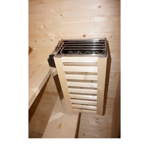 LINDHOLM Sauna zewnętrzna ogrodowa 1- 2 osobowa sucha Fińska w kształcie beczki świerk F60120