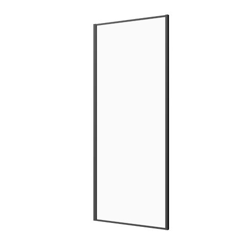 Ścianka boczna 90x200 cm, szkło czyste czarny SL90B