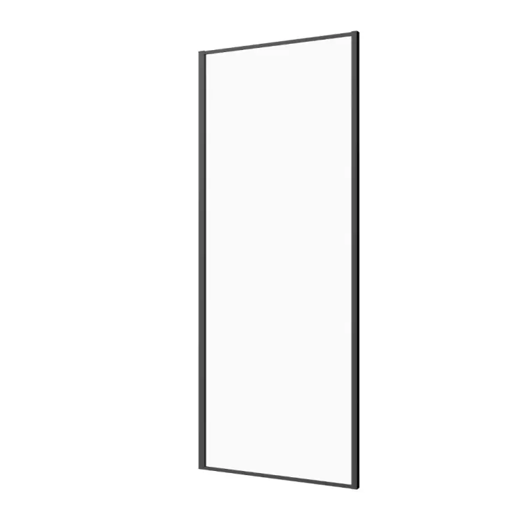 Ścianka boczna 100x200 cm, szkło czyste czarny SL100B